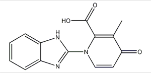 1-(1H-benzo[d]imidazol-2-yl)-3-methyl-4-oxo-1,4-dihydropyridine-2-carboxylic acid